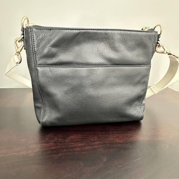 Kate Spade New York Small Harris Woods Drive Satchel Crossbody Black - Picture 4 of 10